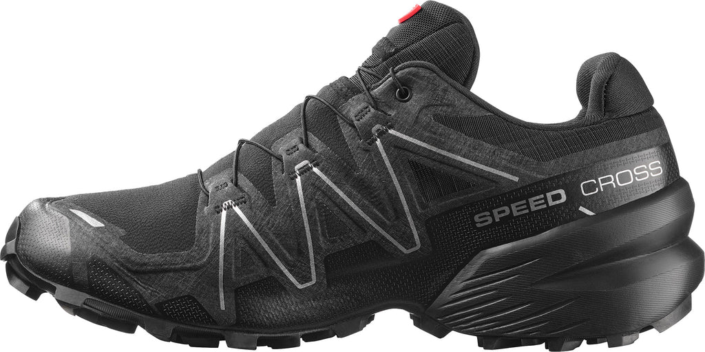 Salomon Speedcross 6 GORE-TEX Men's Trail Running Shoes - Black - View 3