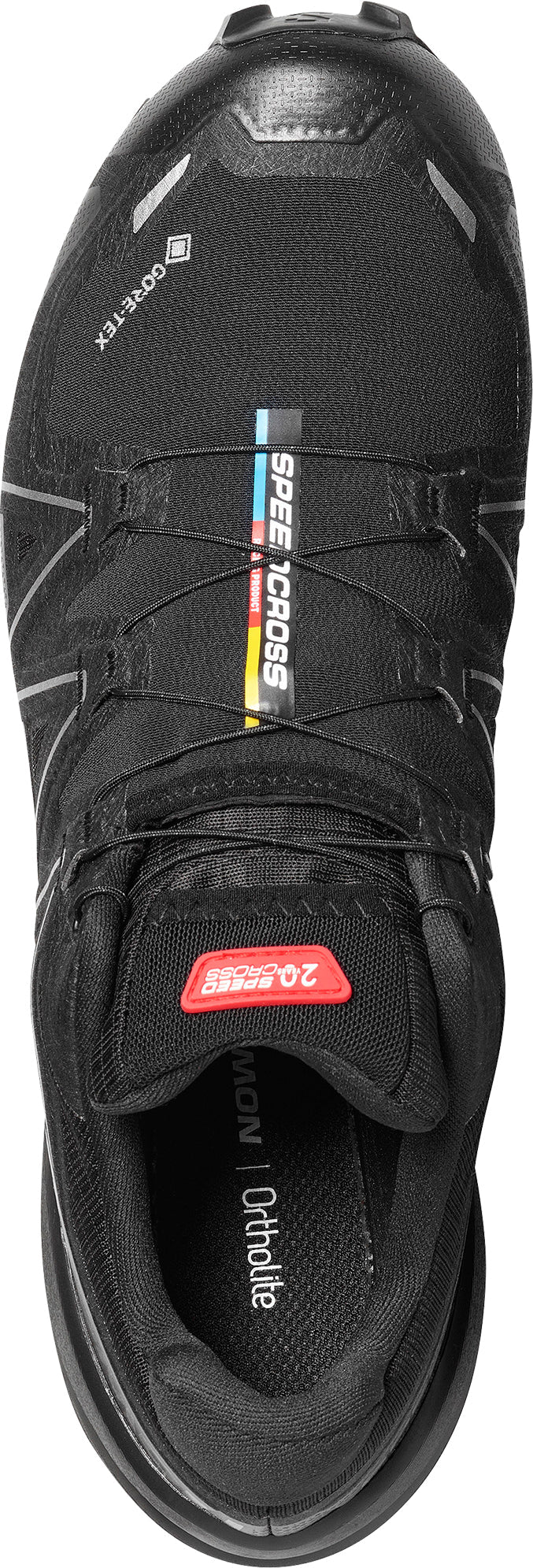 Salomon Speedcross 6 GORE-TEX Men's Trail Running Shoes - Black - View 4