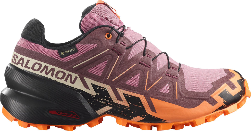 Salomon Speedcross 6 GORE-TEX Women's Trail Running Shoes - Pink - View 1