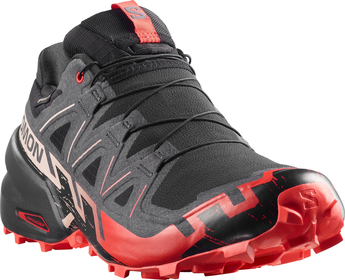 Salomon Speedcross 6 GORE-TEX Men's Trail Running Shoes - Black - View 6