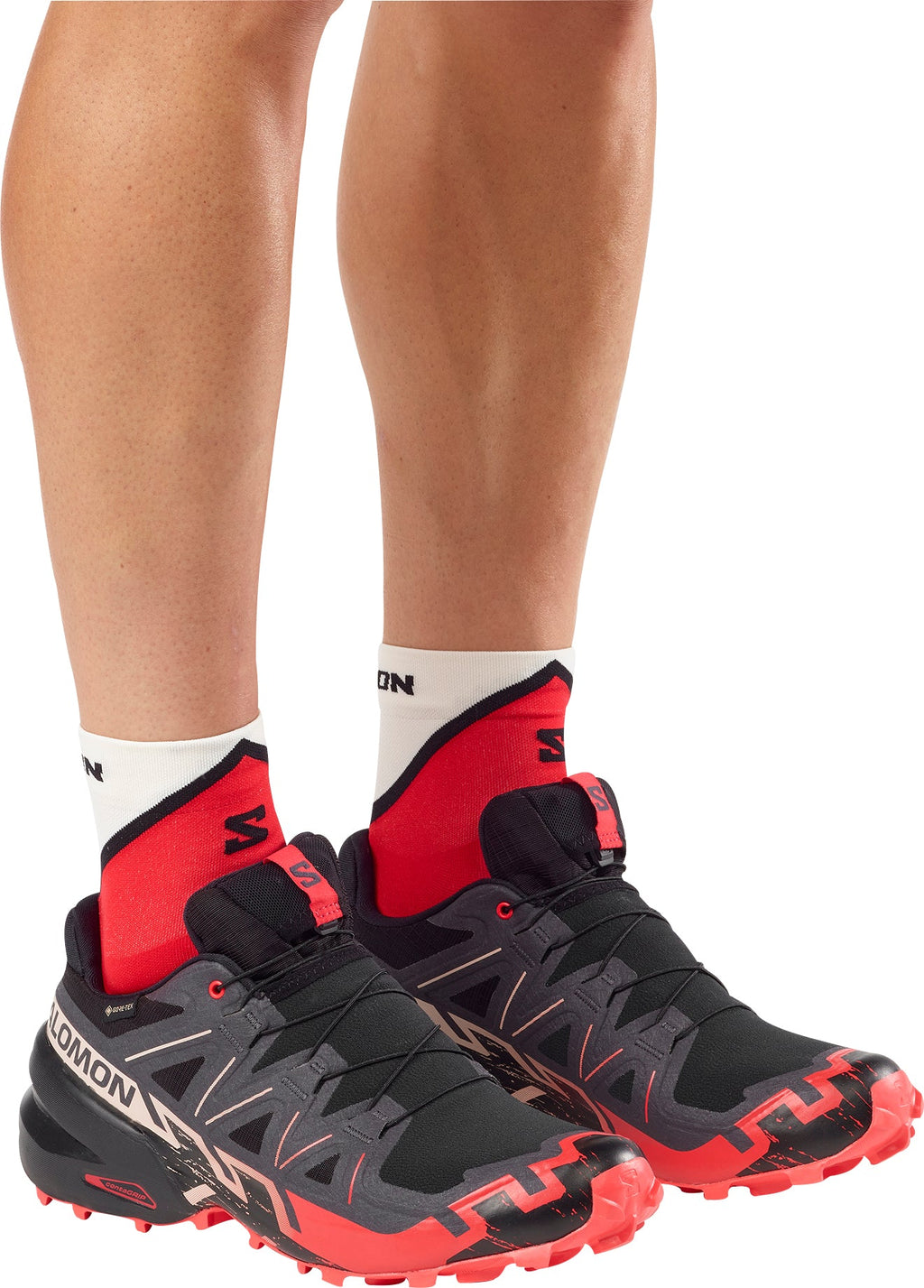 Salomon Speedcross 6 GORE-TEX Men's Trail Running Shoes - Black - View 7