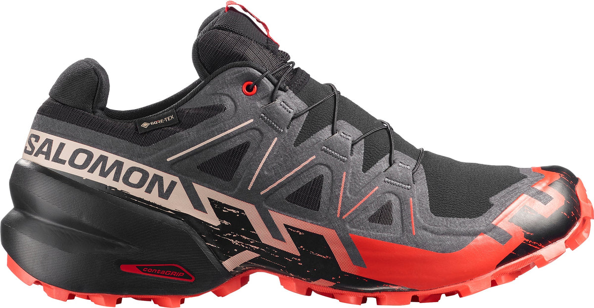 Salomon Speedcross 6 GORE-TEX Men's Trail Running Shoes - Black - View 1