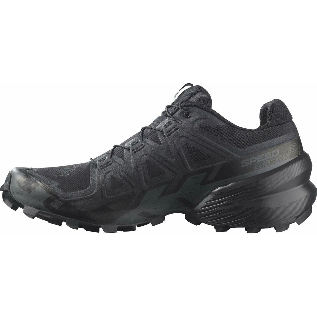 Salomon Speedcross 6 Men's Trail Running Shoes - Black - View 3