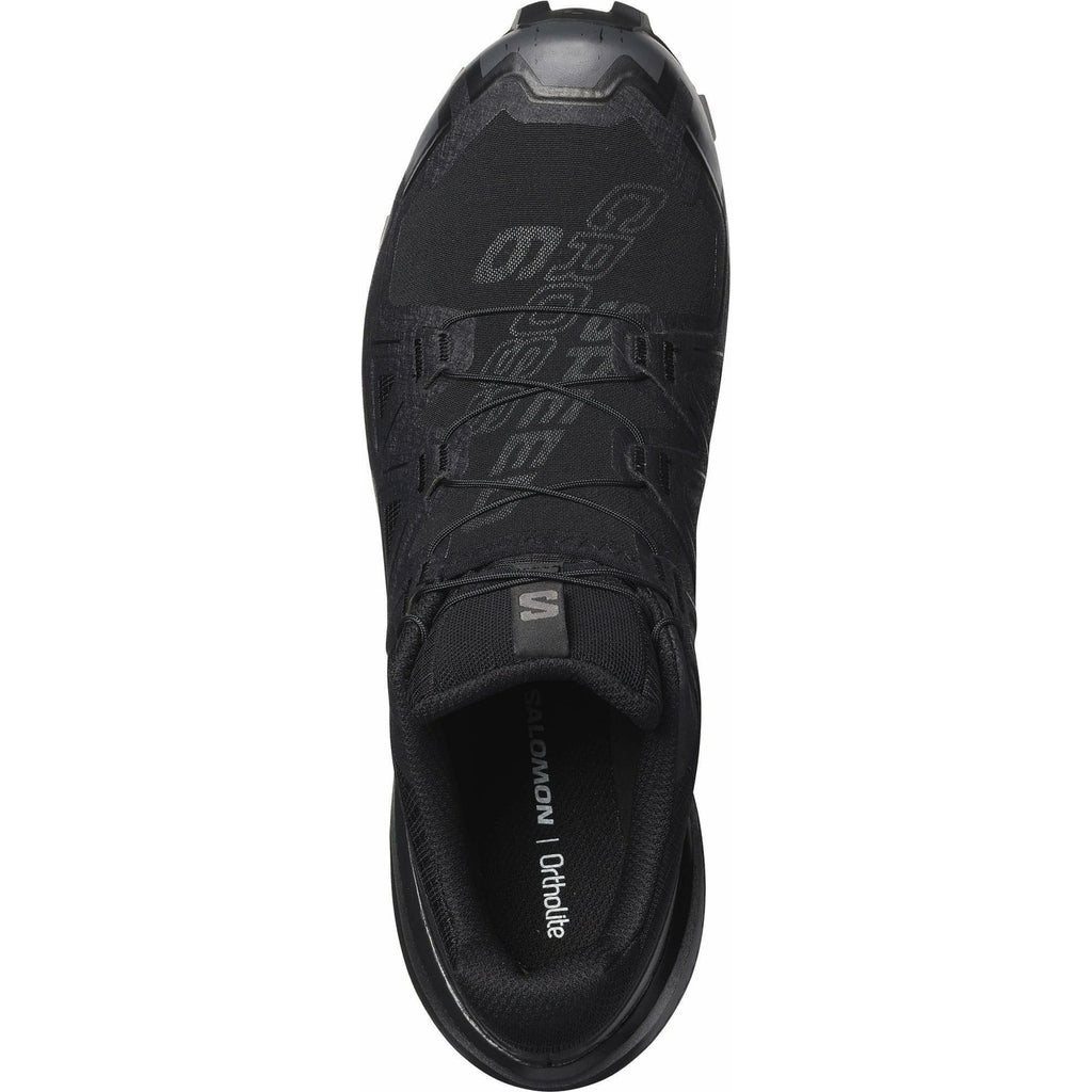 Salomon Speedcross 6 Men's Trail Running Shoes - Black - View 4
