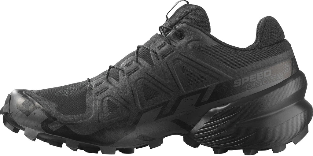 Salomon Speedcross 6 Women's Trail Running Shoes - Black - View 3