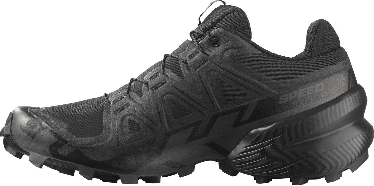 Salomon Speedcross 6 Women's Trail Running Shoes - Black - View 3