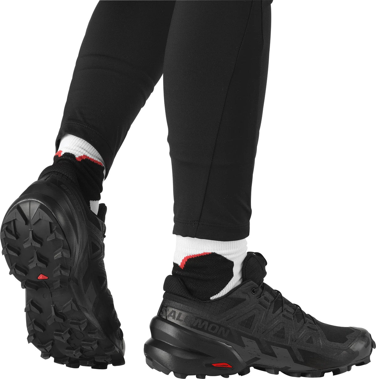 Salomon Speedcross 6 Women's Trail Running Shoes - Black - View 7