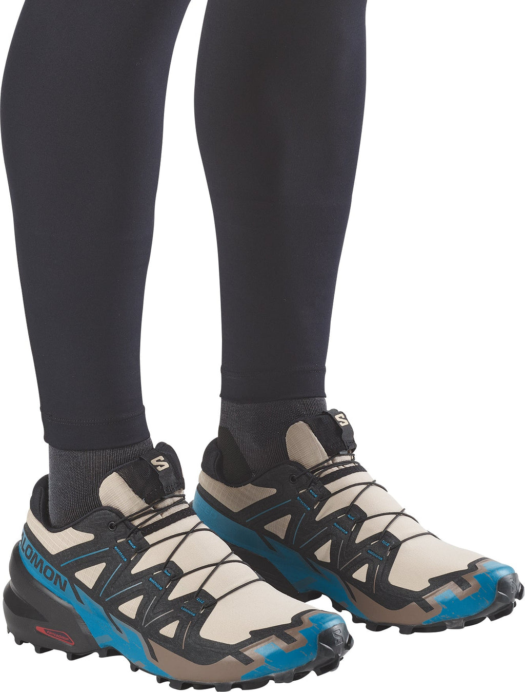 Salomon Speedcross 6 Men's Trail Running Shoes - Beige - View 7