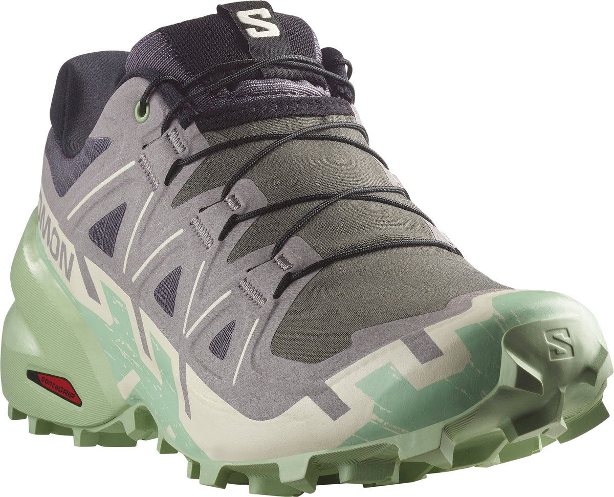 Salomon Speedcross 6 Women's Trail Running Shoes - Grey - View 6