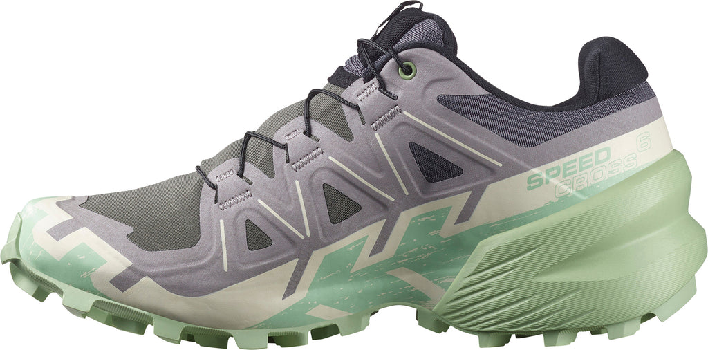 Salomon Speedcross 6 Women's Trail Running Shoes - Grey - View 3
