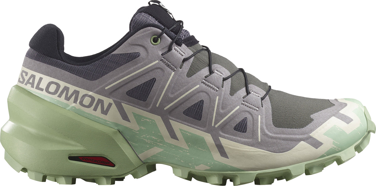 Salomon Speedcross 6 Women's Trail Running Shoes - Grey - View 1