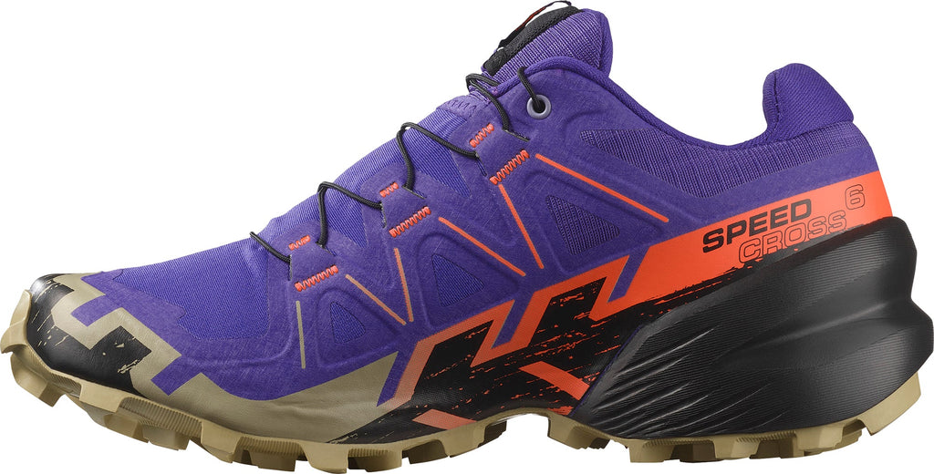 Salomon Speedcross 6 Women's Trail Running Shoes - Purple - View 3