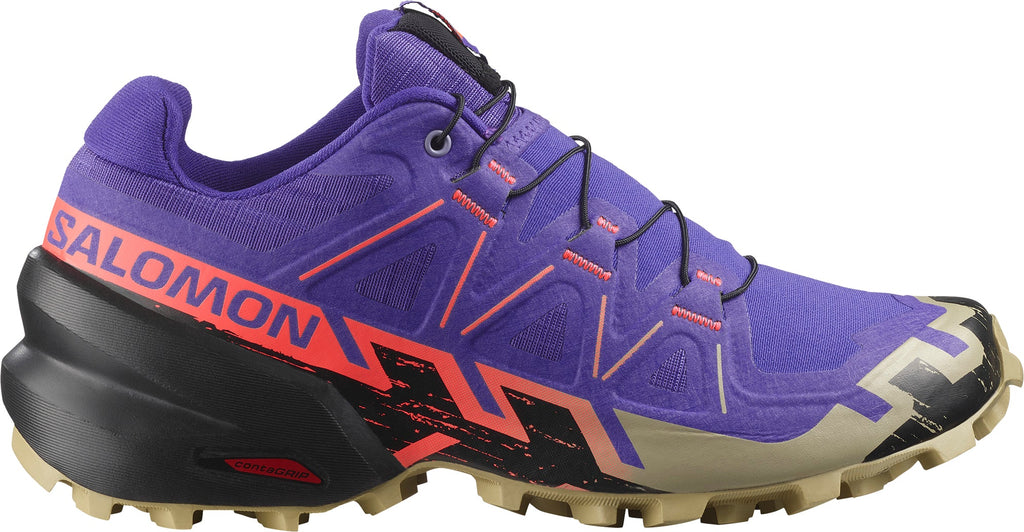 Salomon Speedcross 6 Women's Trail Running Shoes - Purple - View 1