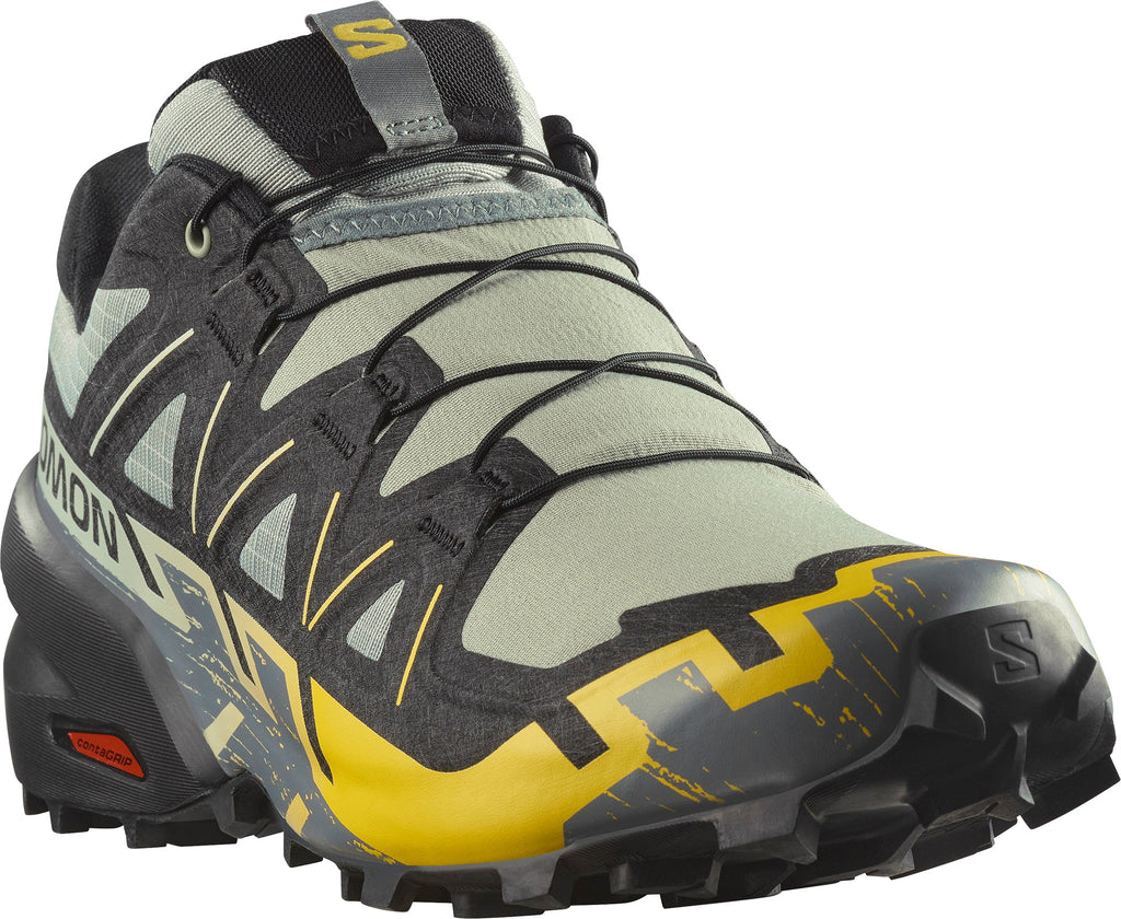 Salomon Speedcross 6 Men's Trail Running Shoes - Green - View 6