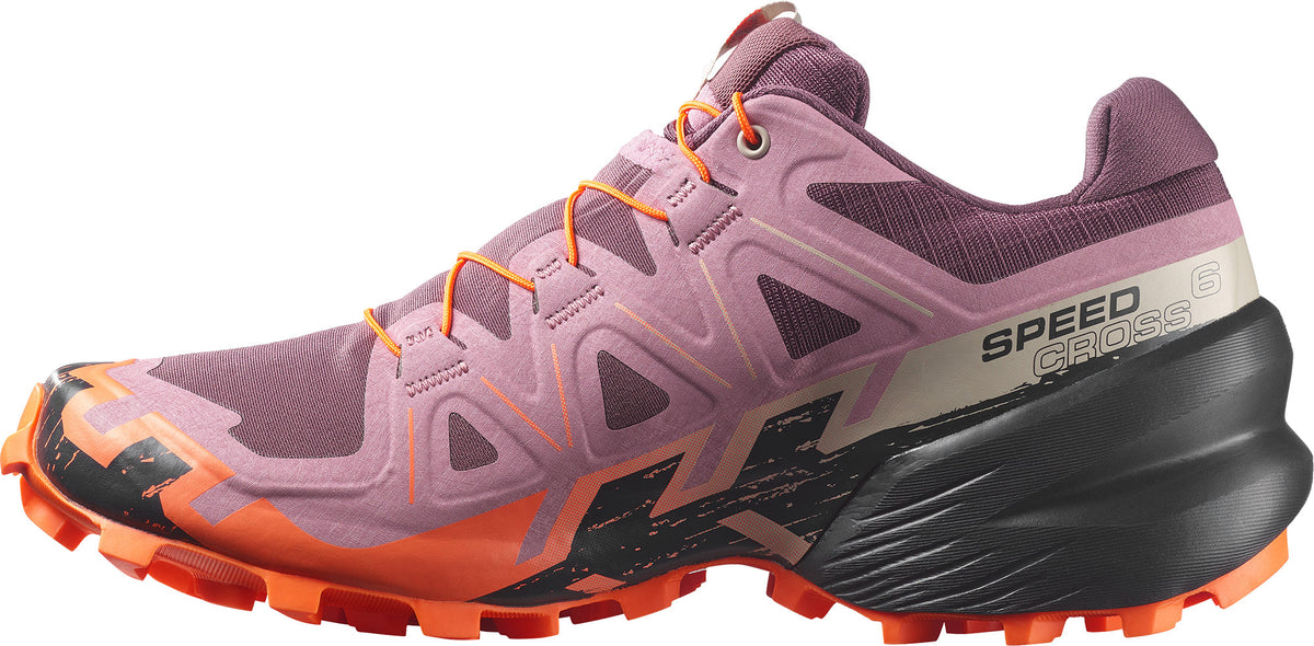 Salomon Speedcross 6 Women's Trail Running Shoes - Pink - View 3