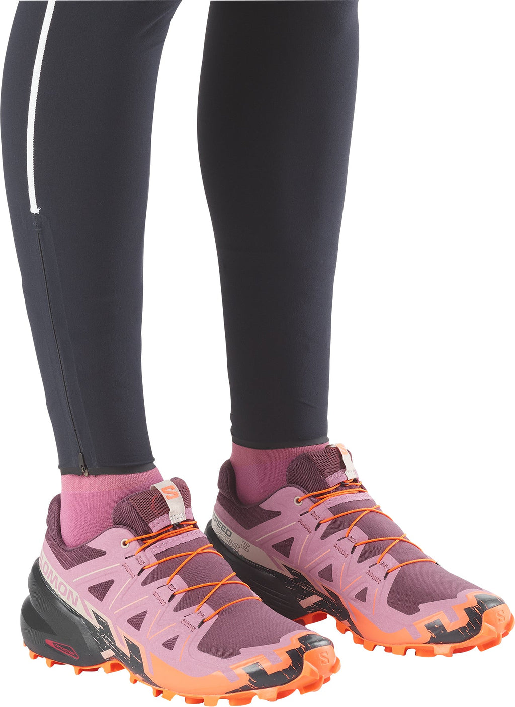 Salomon Speedcross 6 Women's Trail Running Shoes - Pink - View 7