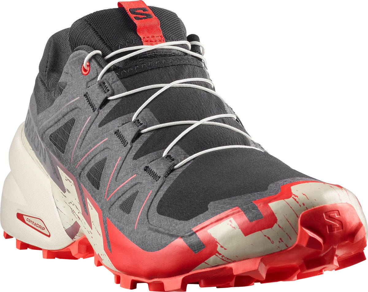 Salomon Speedcross 6 Men's Trail Running Shoes - Black - View 6