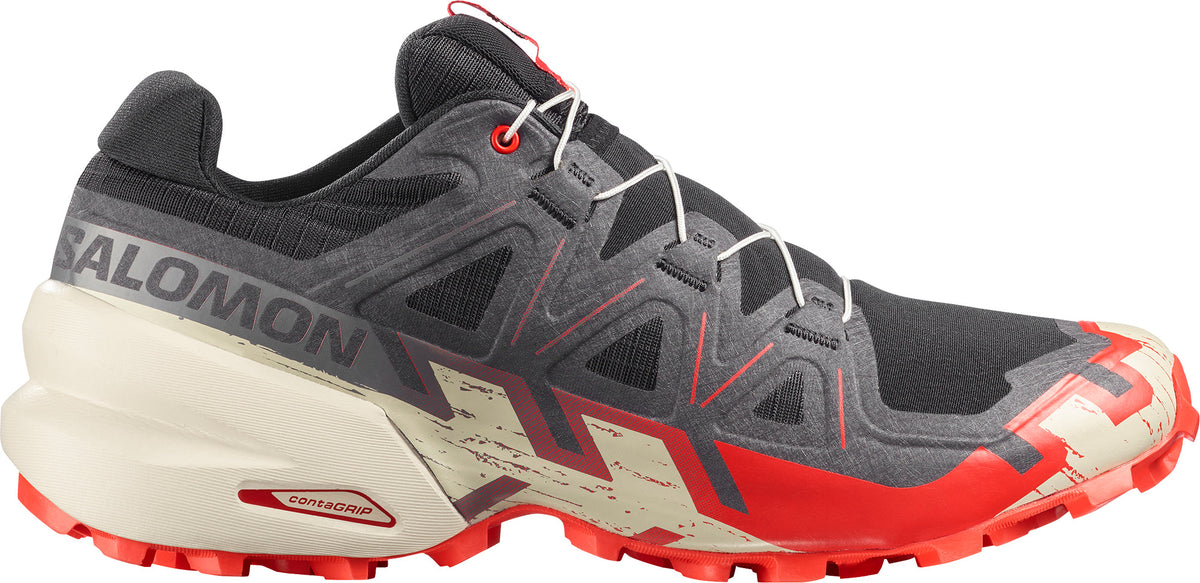 Salomon Speedcross 6 Men's Trail Running Shoes - Black - View 1