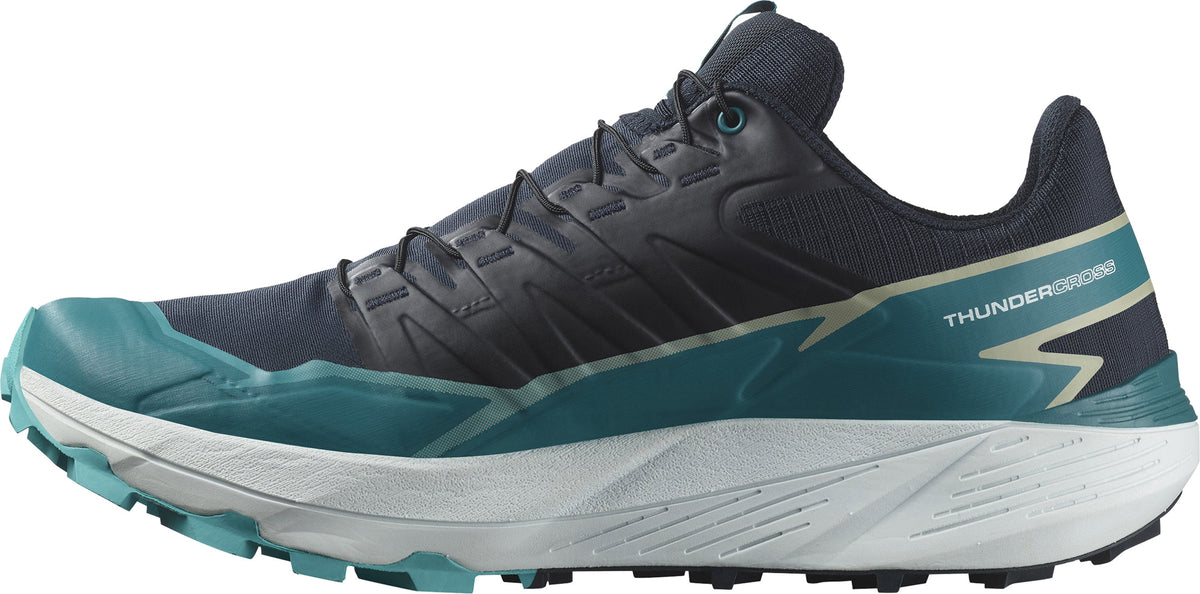 Salomon Thundercross Men's Trail Running Shoes - Blue - View 3