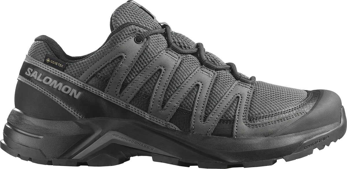 Salomon X-Adventure Recon GORE-TEX Men's Walking Shoes - Black - View 1