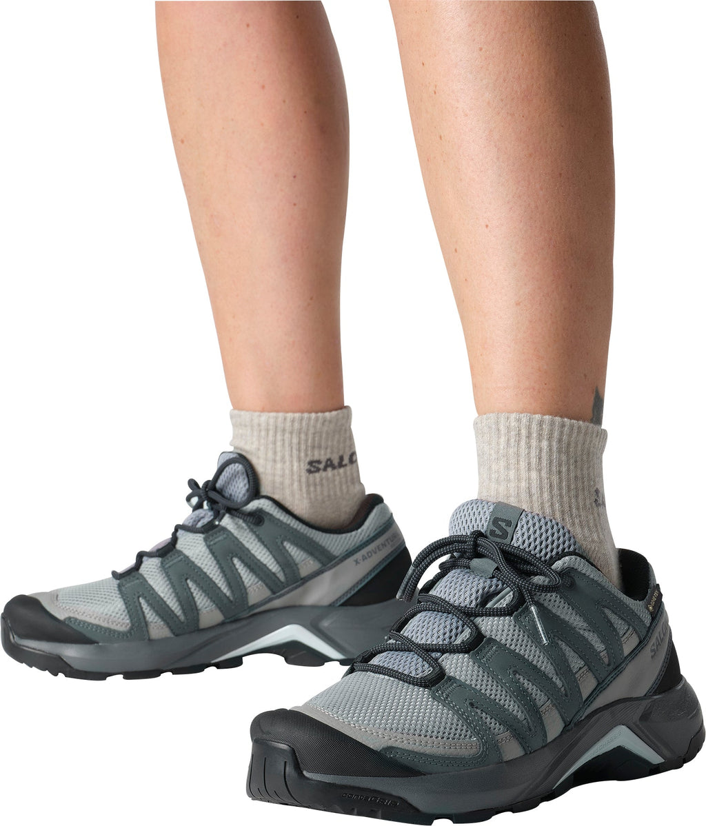 Salomon X-Adventure Recon GORE-TEX Women's Walking Shoes - Grey - View 7