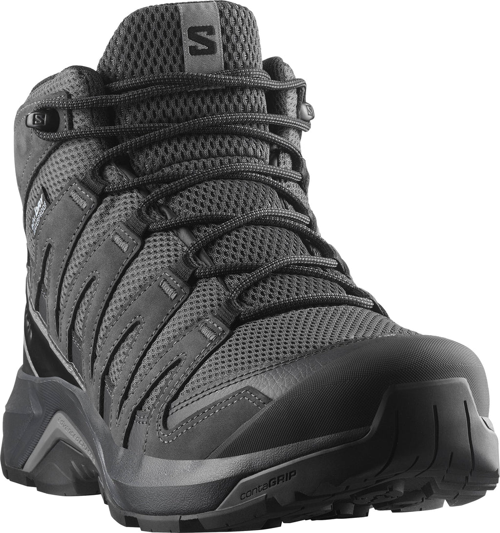 Salomon X-Adventure Recon Mid GORE-TEX Men's Walking Shoes - Black - View 6