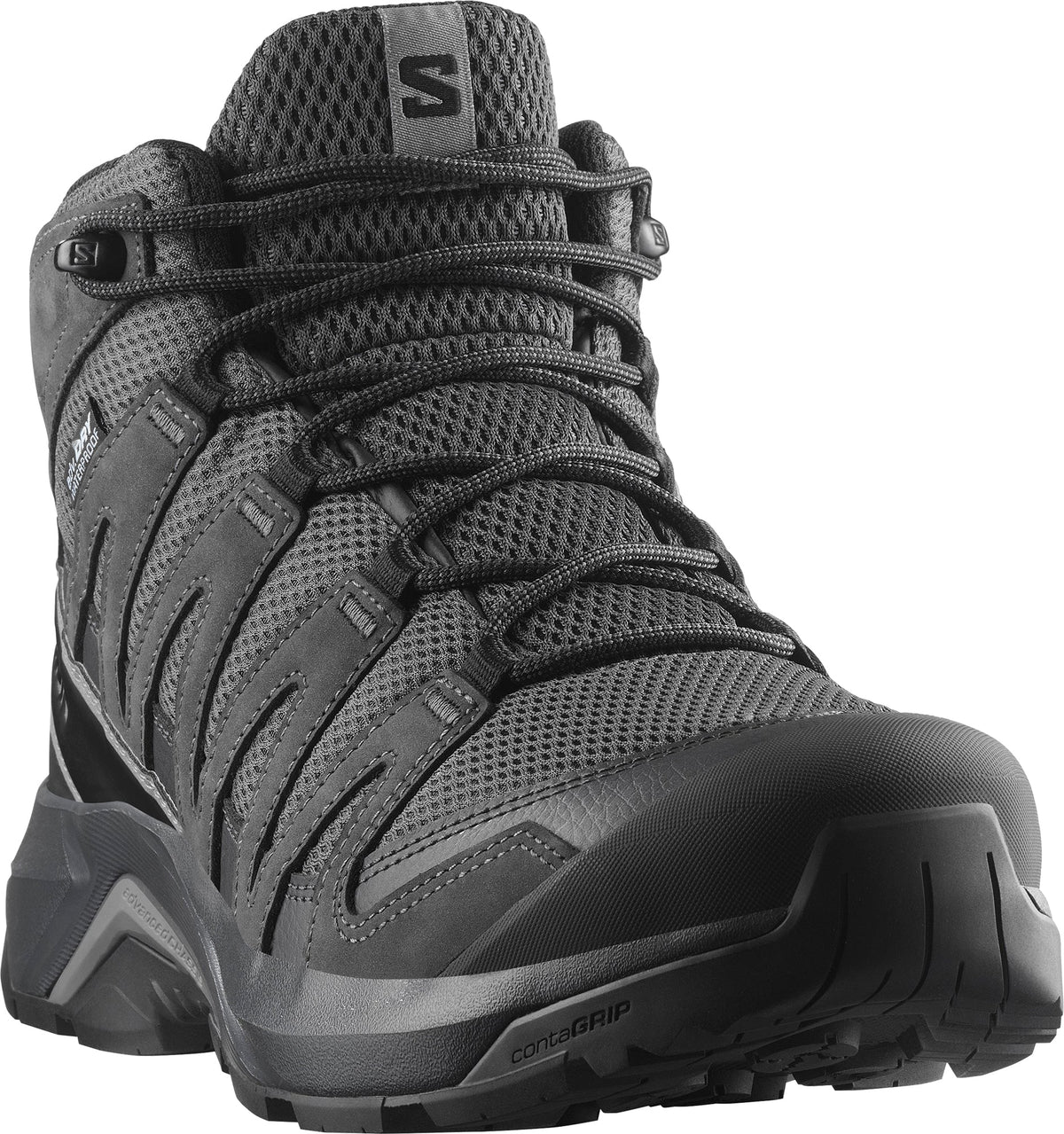 Salomon X-Adventure Recon Mid GORE-TEX Men's Walking Shoes - Black - View 6