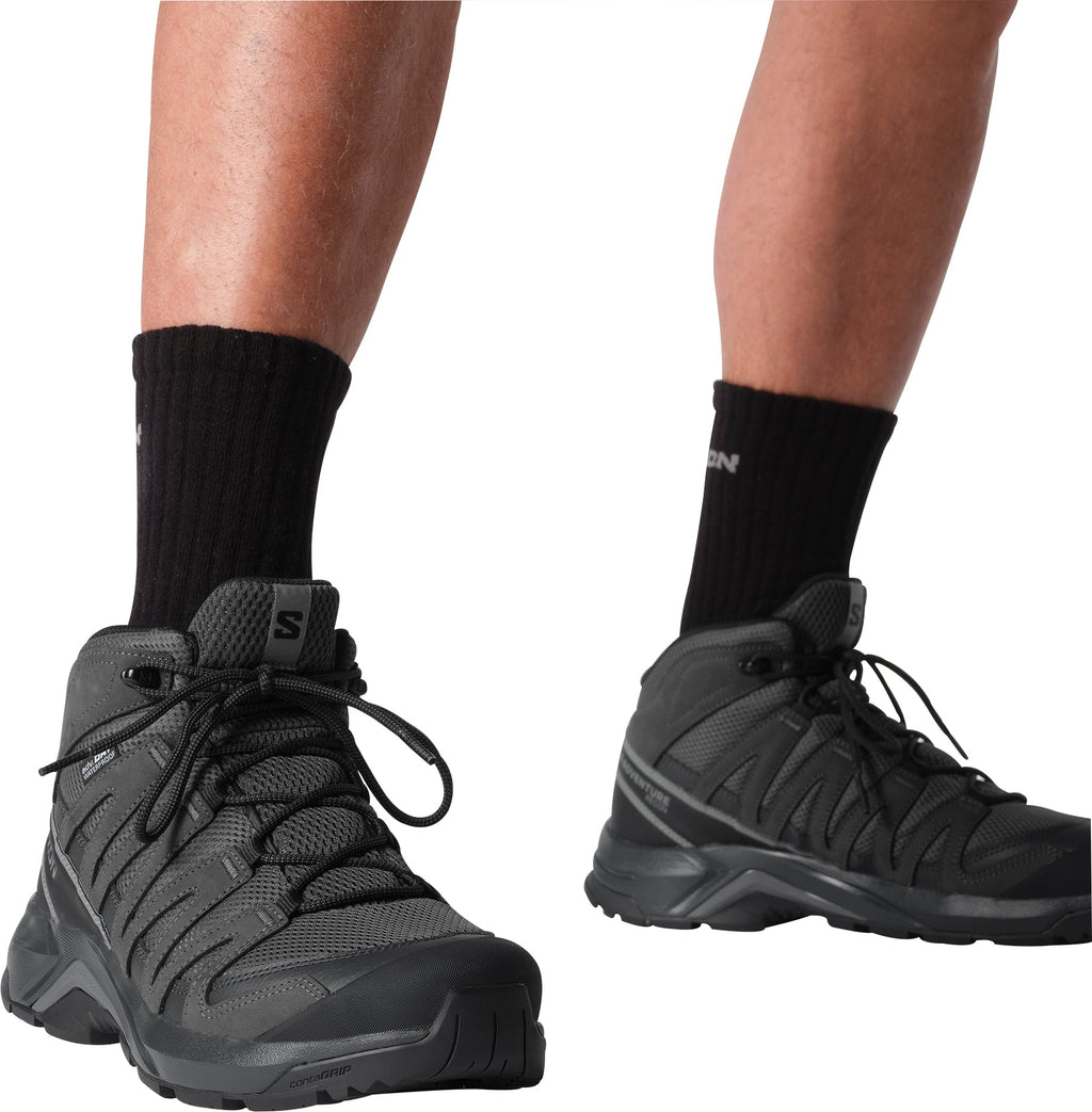 Salomon X-Adventure Recon Mid GORE-TEX Men's Walking Shoes - Black - View 7