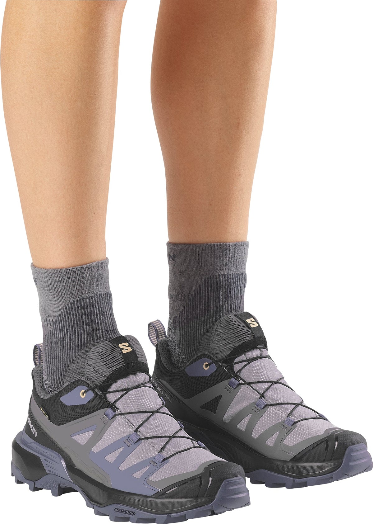 Salomon X Ultra 360 GORE-TEX Women's Walking Shoes - Grey - View 7
