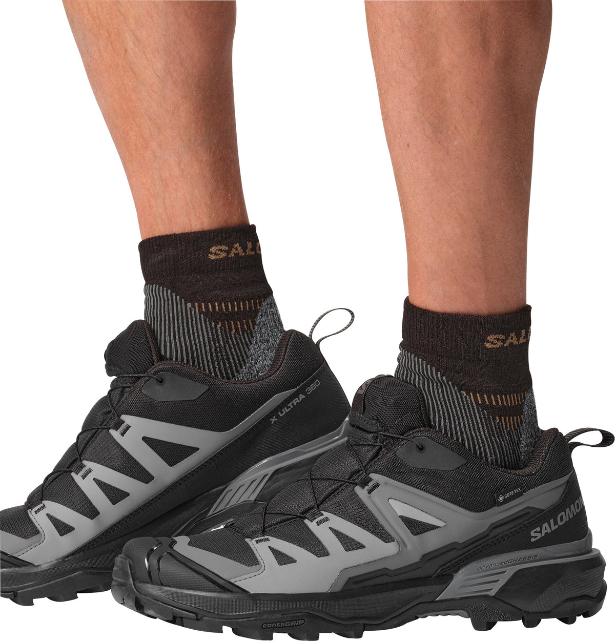 Salomon X Ultra 360 GORE-TEX Men's Walking Shoes - Black - View 7