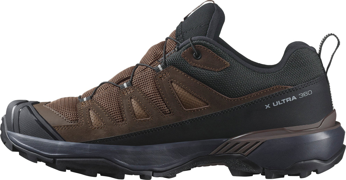 Salomon X Ultra 360 Leather GORE-TEX Men's Walking Shoes - Brown - View 3