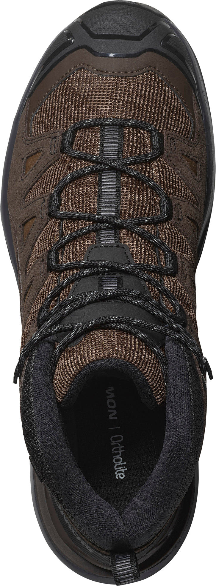 Salomon X Ultra 360 Leather Mid GORE-TEX Men's Walking Boots - Brown - View 4