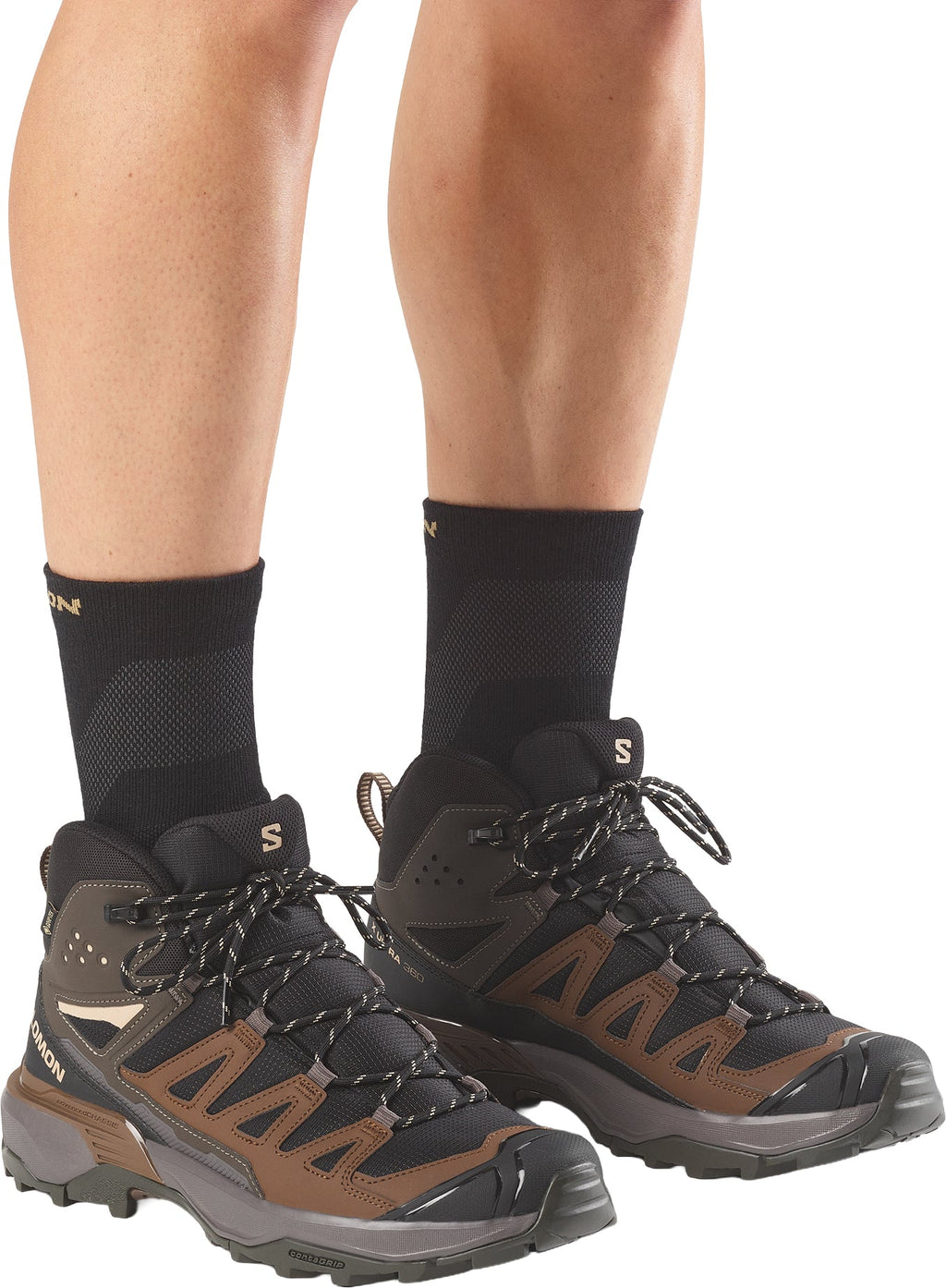 Salomon X Ultra 360 Mid GORE-TEX Men's Walking Boots - Black - View 7