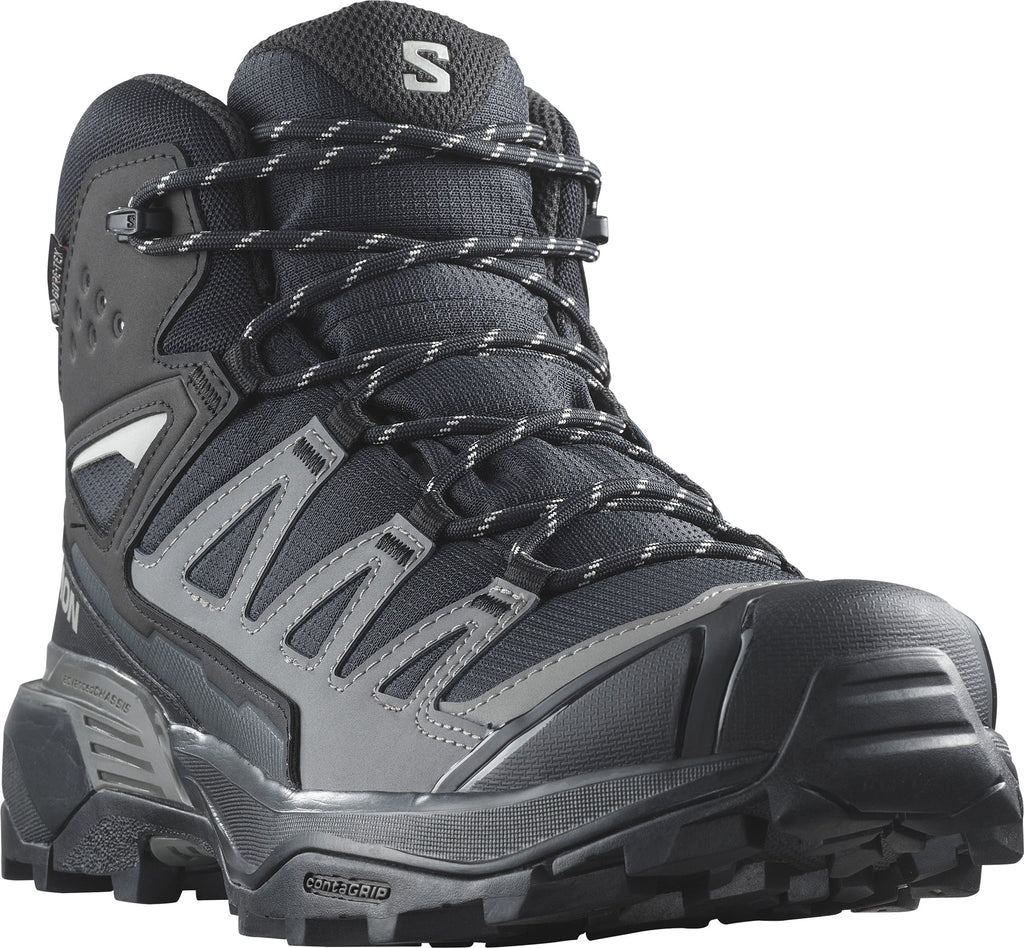 Salomon X Ultra 360 Mid GORE-TEX Men's Walking Boots - Black - View 6