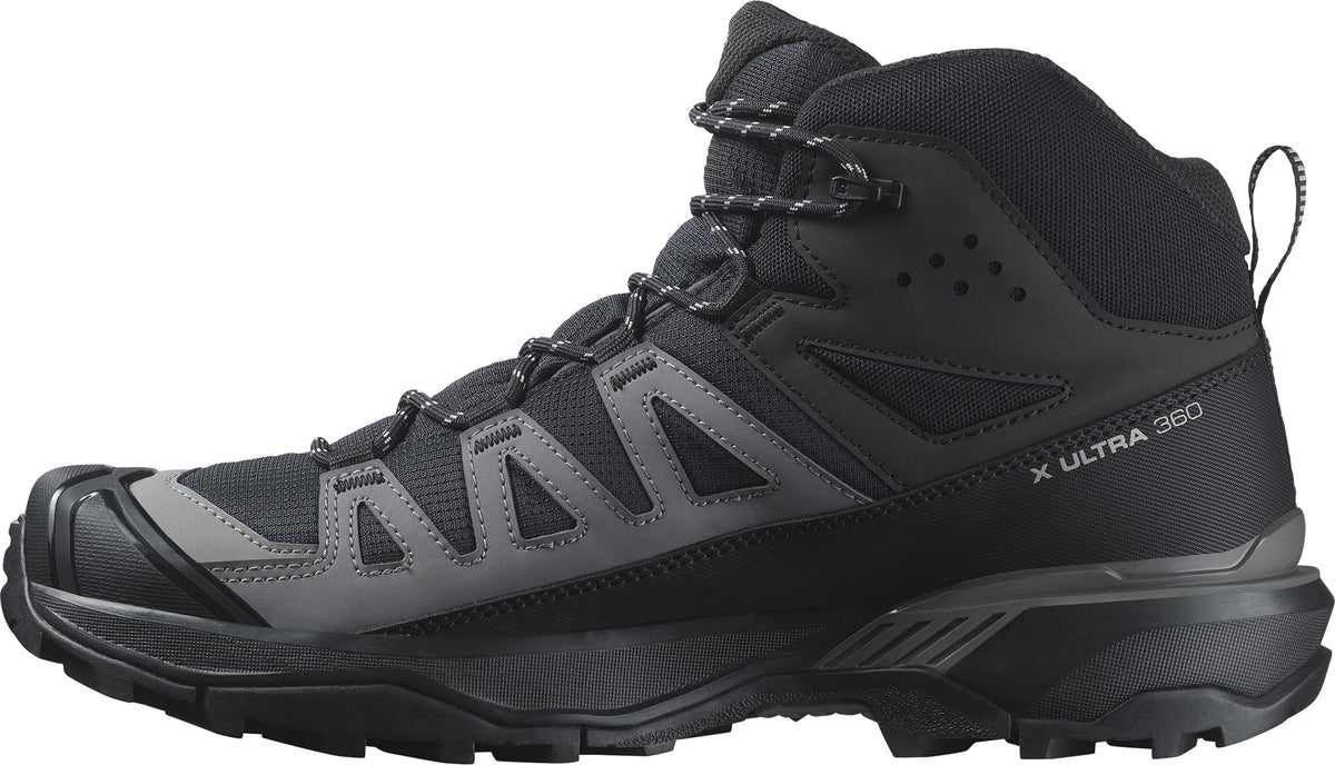 Salomon X Ultra 360 Mid GORE-TEX Men's Walking Boots - Black - View 3