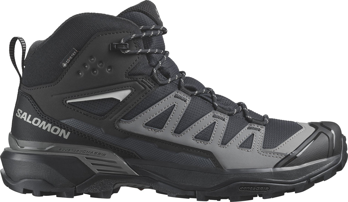 Salomon X Ultra 360 Mid GORE-TEX Men's Walking Boots - Black - View 1