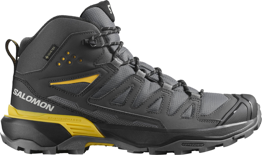 Salomon X Ultra 360 Mid GORE-TEX Men's Walking Boots - Grey - View 1