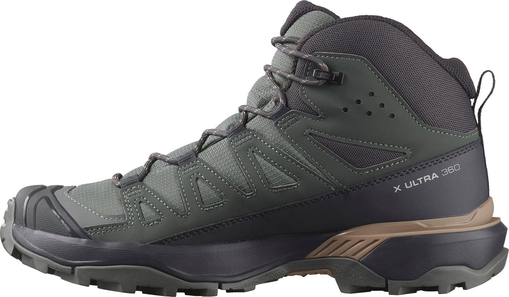 Salomon X Ultra 360 Mid GORE-TEX Women's Walking Boots - Green - View 3
