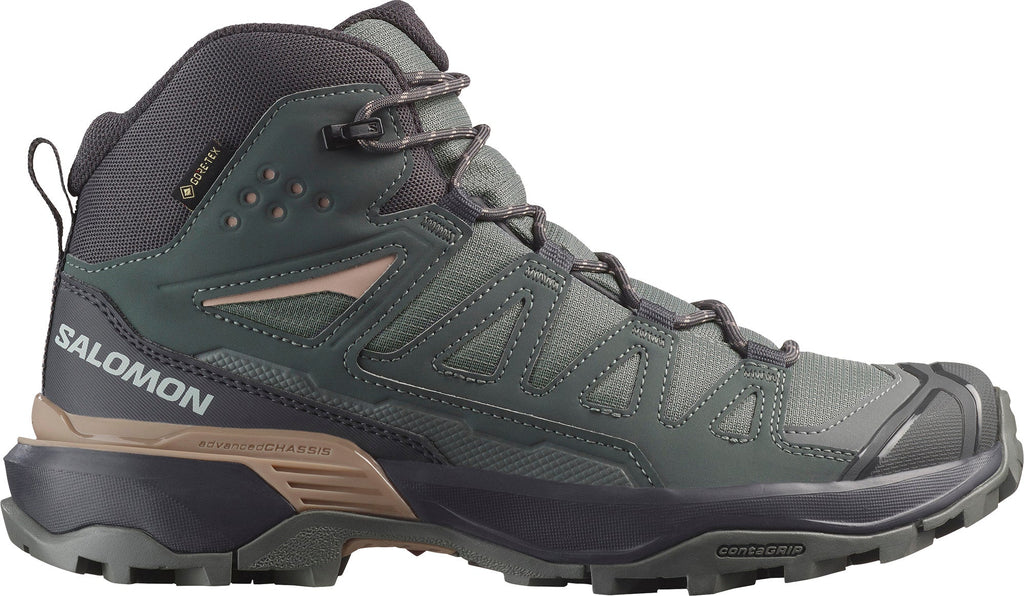 Salomon X Ultra 360 Mid GORE-TEX Women's Walking Boots - Green - View 1