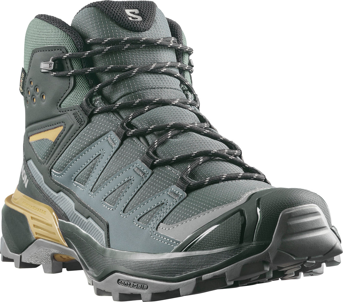 Salomon X Ultra 360 Mid GORE-TEX Men's Walking Boots - Green - View 6