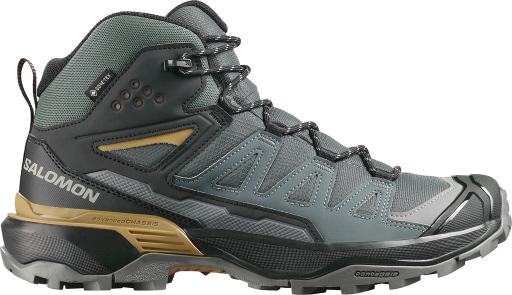 Salomon X Ultra 360 Mid GORE-TEX Men's Walking Boots - Green - View 1