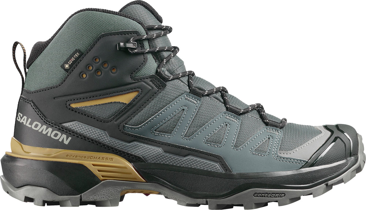Salomon X Ultra 360 Mid GORE-TEX Men's Walking Boots - Green - View 1