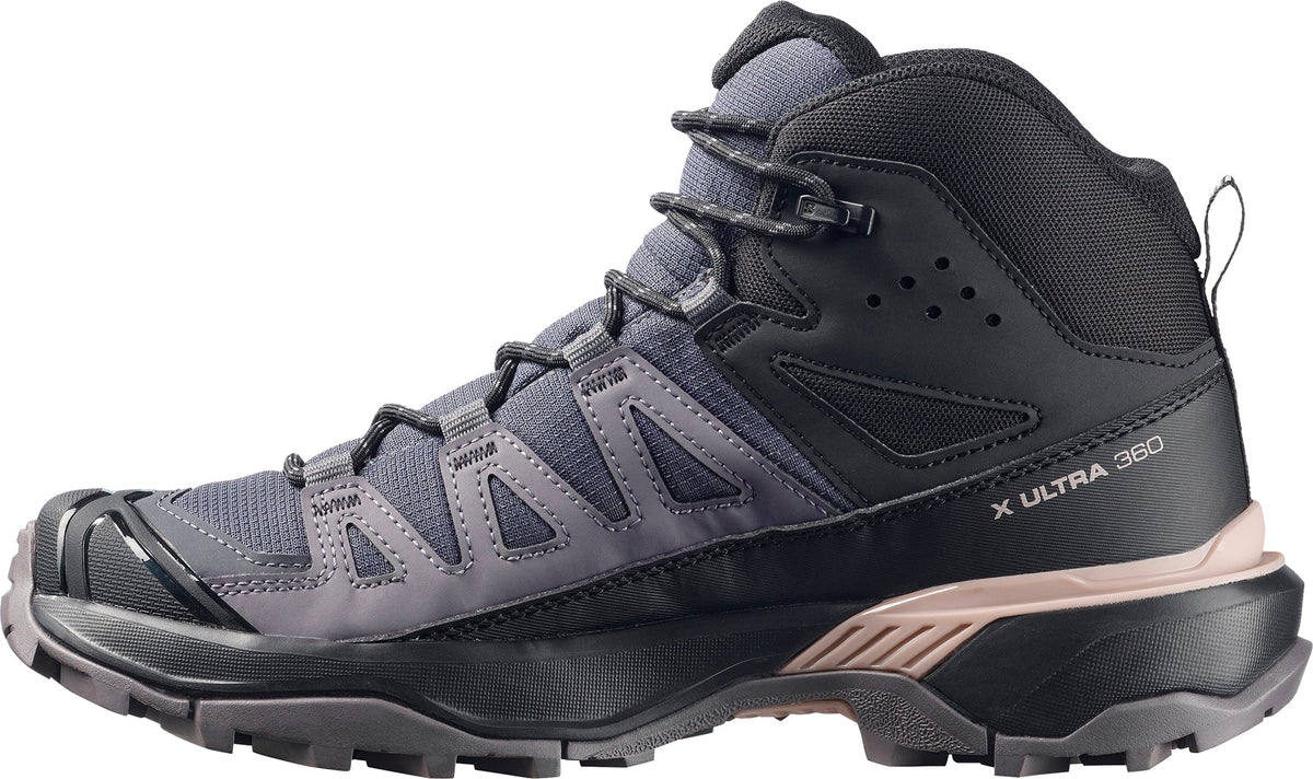 Salomon X Ultra 360 Mid GORE-TEX Women's Walking Boots - Grey - View 3