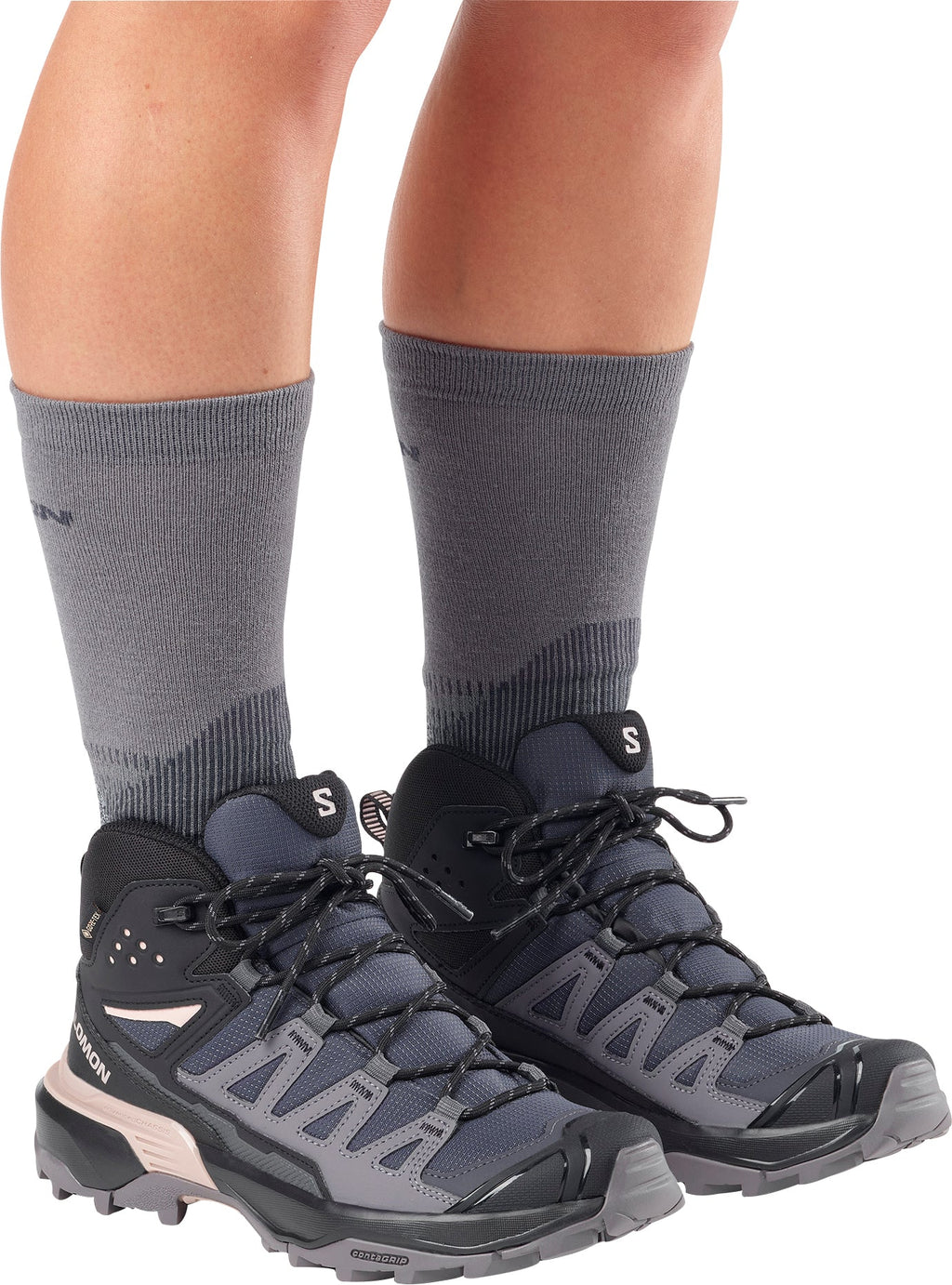 Salomon X Ultra 360 Mid GORE-TEX Women's Walking Boots - Grey - View 7