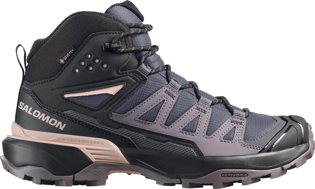 Salomon X Ultra 360 Mid GORE-TEX Women's Walking Boots - Grey - View 1