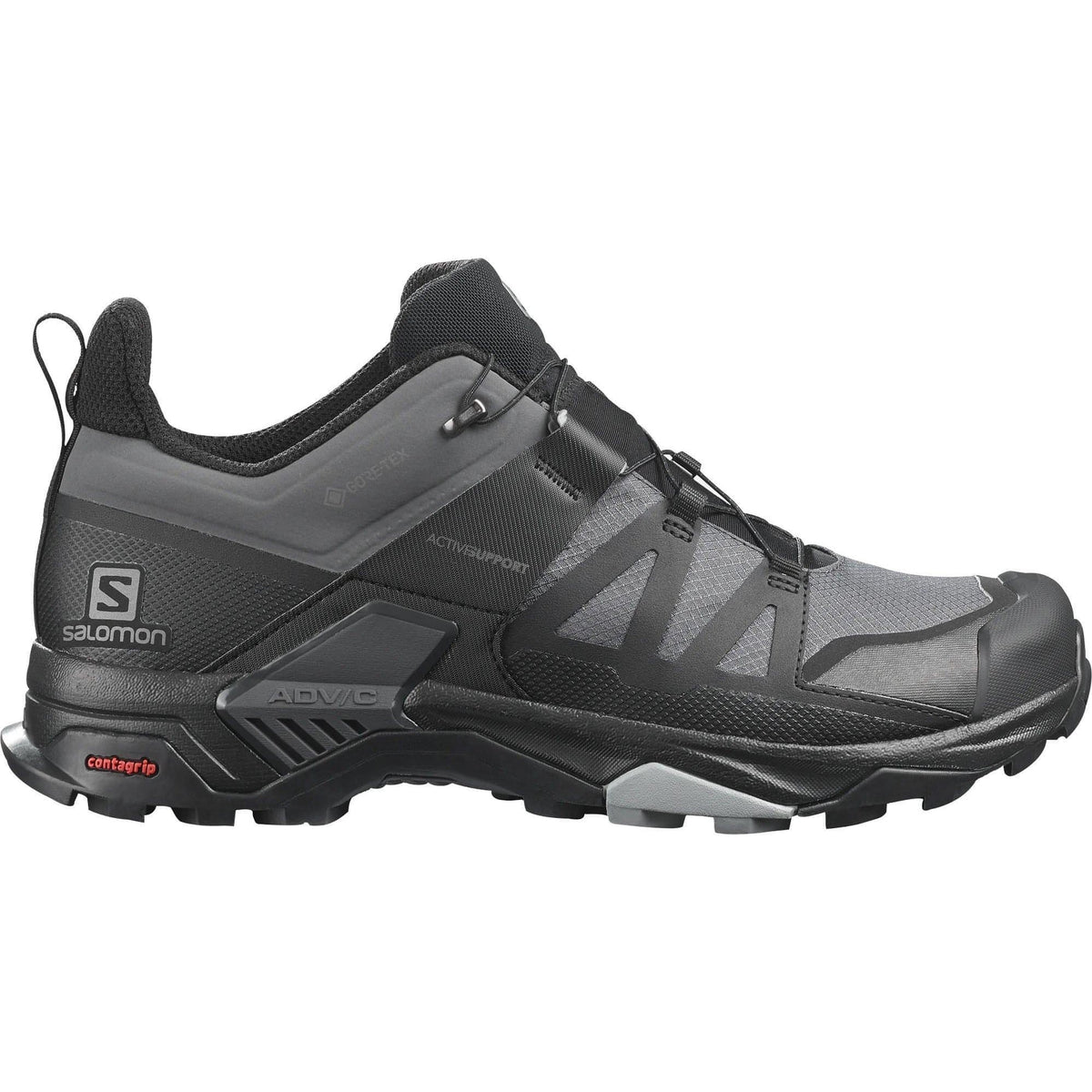 Salomon X Ultra 4 GORE-TEX Men's Walking Shoes - Black - View 1