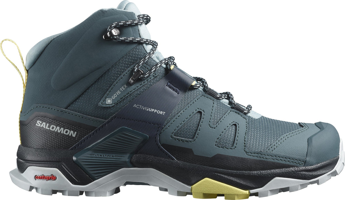Salomon X Ultra 4 Mid GORE-TEX Women's Walking Boots - Blue - View 1