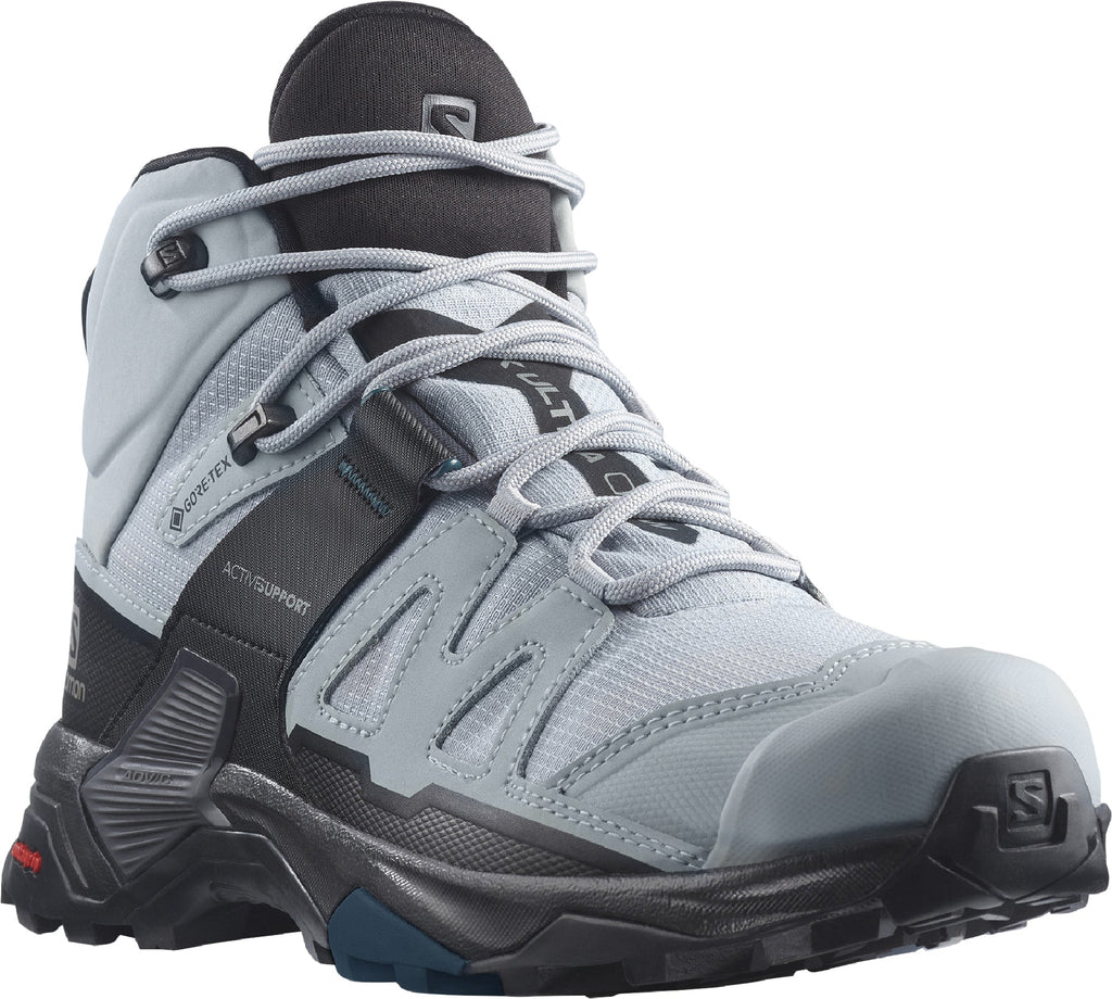 Salomon X Ultra 4 Mid GORE-TEX WIDE FIT Women's Walking Boots - Blue - View 6