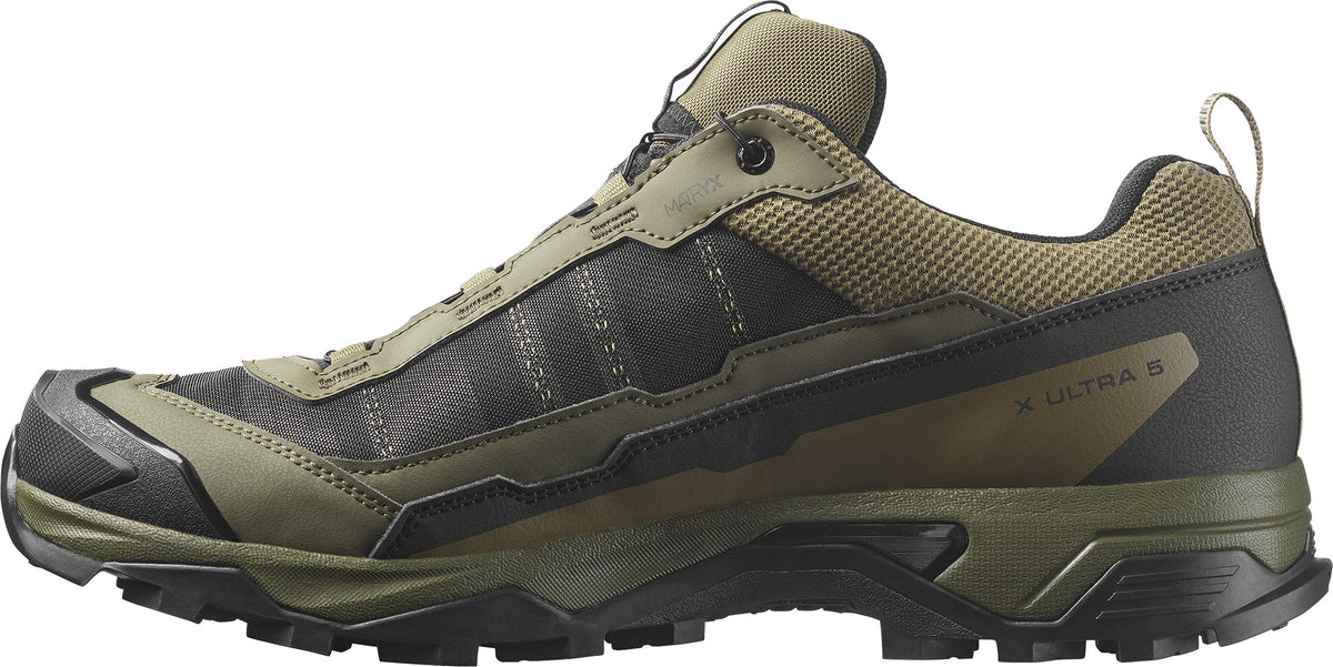 Salomon X Ultra 5 GORE-TEX Men's Walking Shoes - Green - View 3
