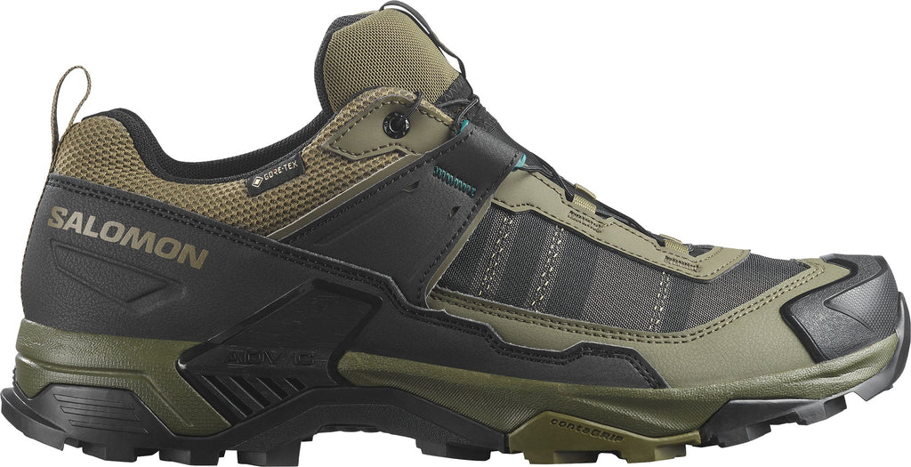 Salomon X Ultra 5 GORE-TEX Men's Walking Shoes - Green - View 1